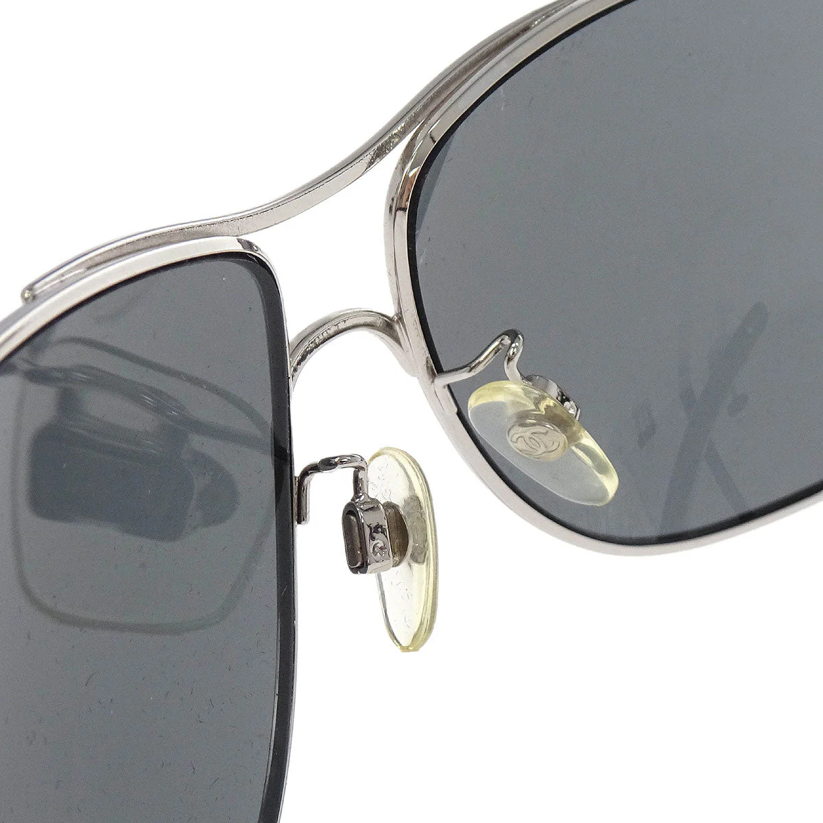 Chanel Sunglasses Eyewear Black Small Good - Image 5