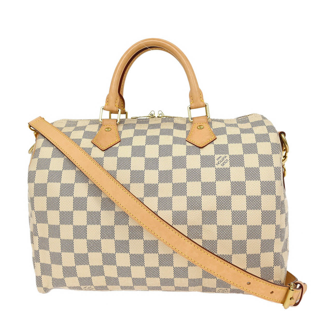 Louis Vuitton 2016 Damier Azur Speedy Bandouliere 30 Handbag N40592 - Image 2