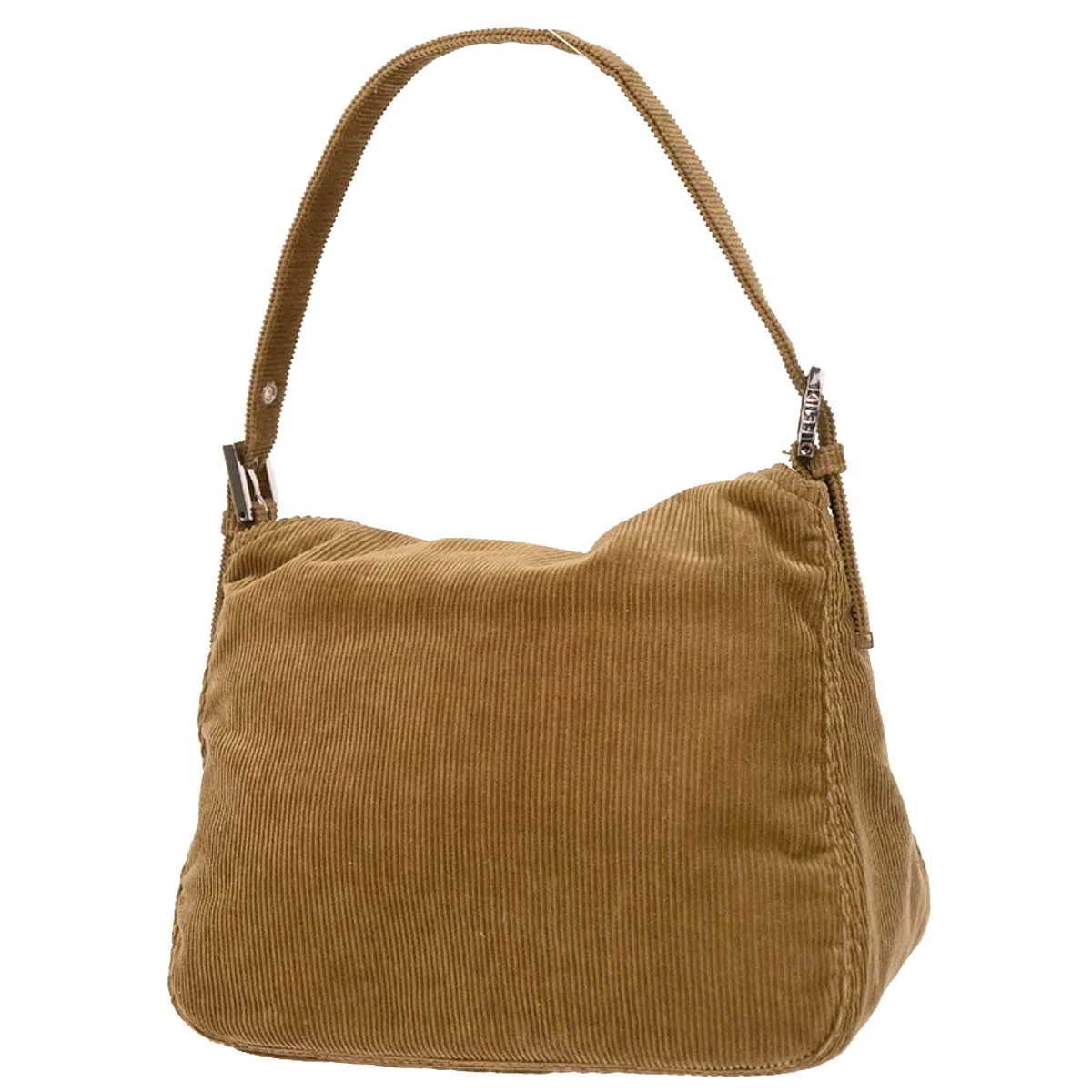 Fendi Brown Corduroy Handbag - Image 2