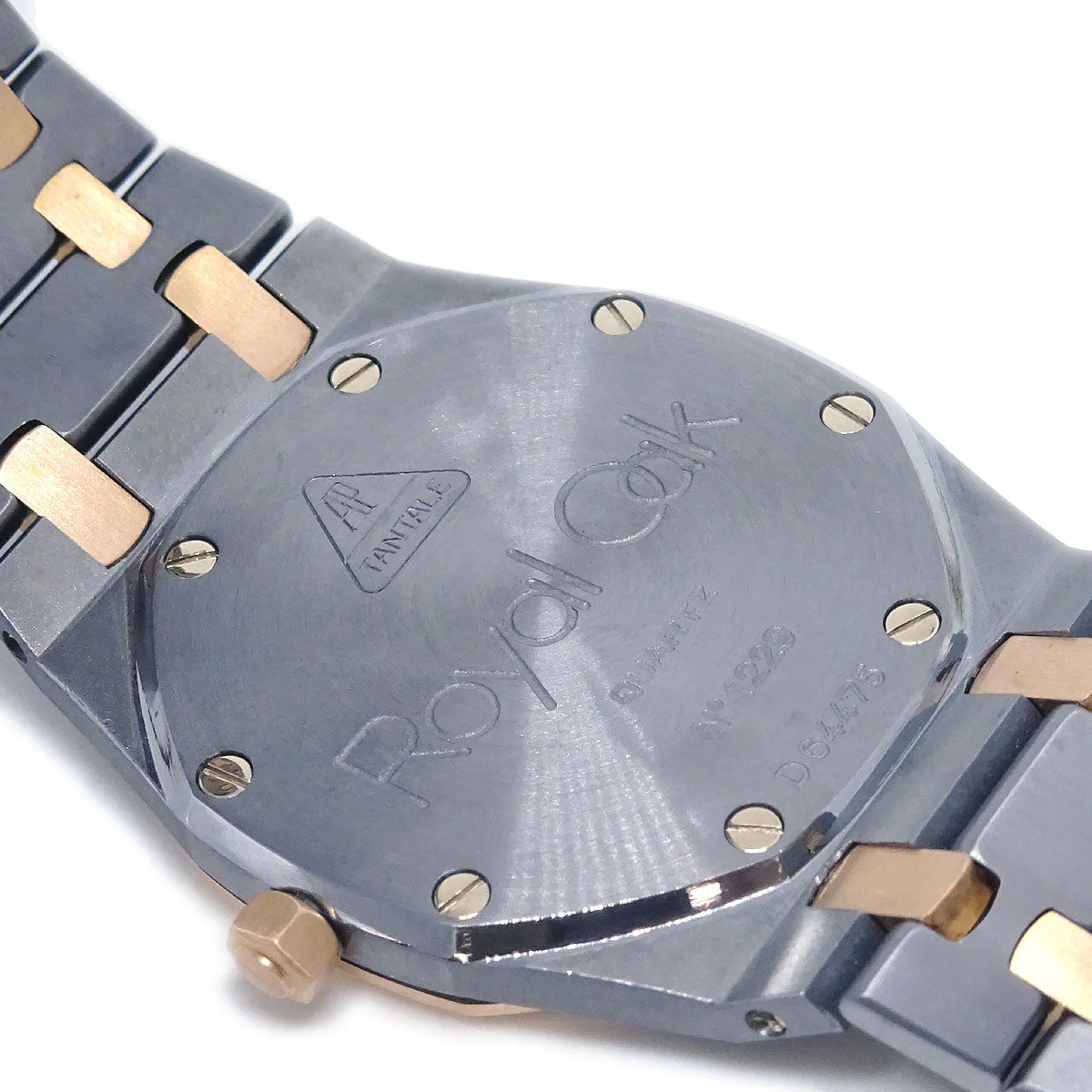 Audemars Piguet Royal Oak Tantale Ref.56175TR Quartz Watch Tantalum 18K 33mm - Image 7