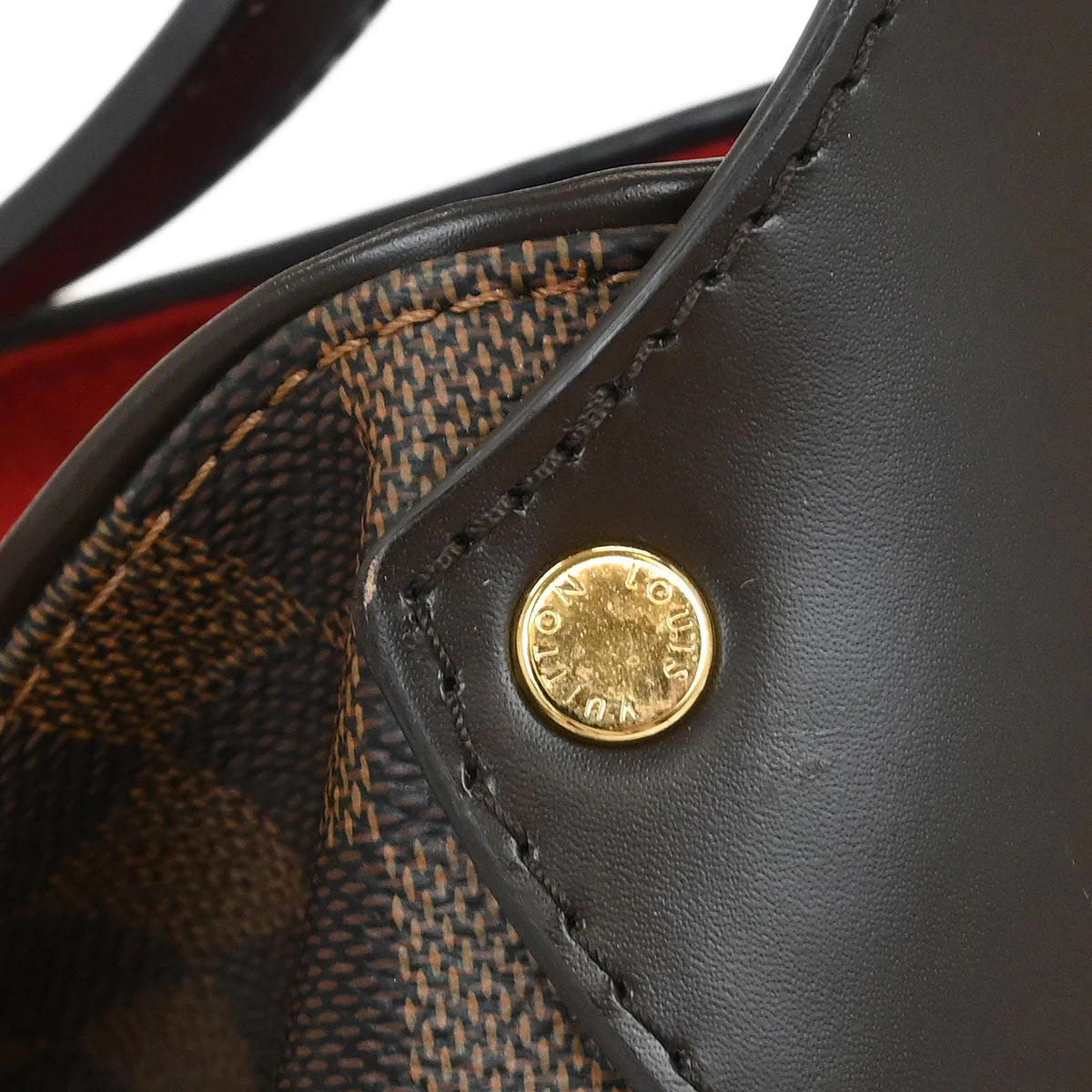 Louis Vuitton 2014 Damier Reggia Shoulder Bag N63542 - Image 4