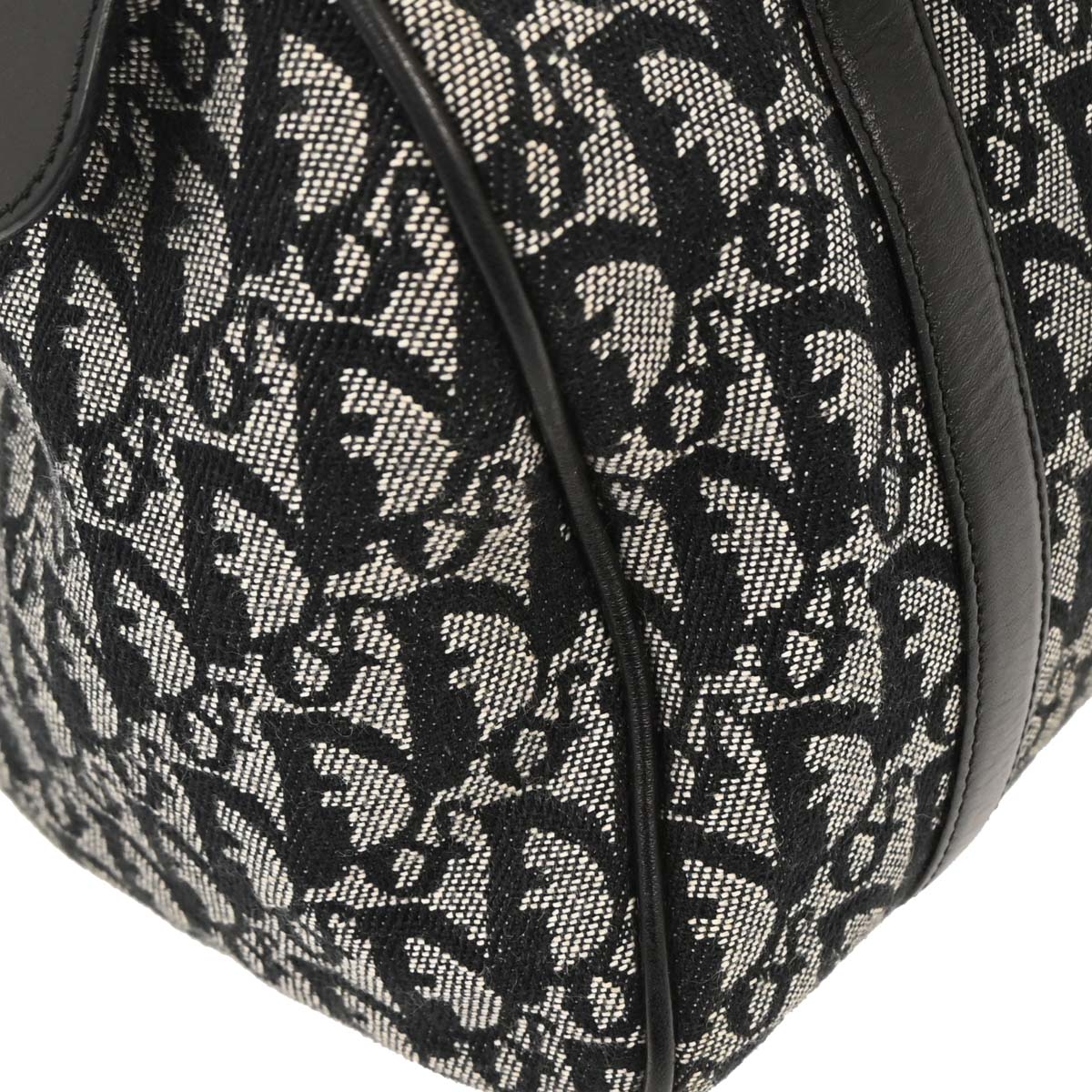 Christian Dior Black Trotter Duffle Handbag - Image 4