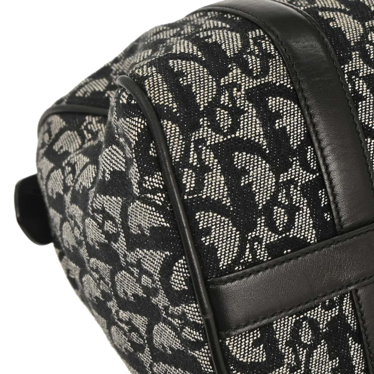 Christian Dior Black Trotter Duffle Handbag - Image 5
