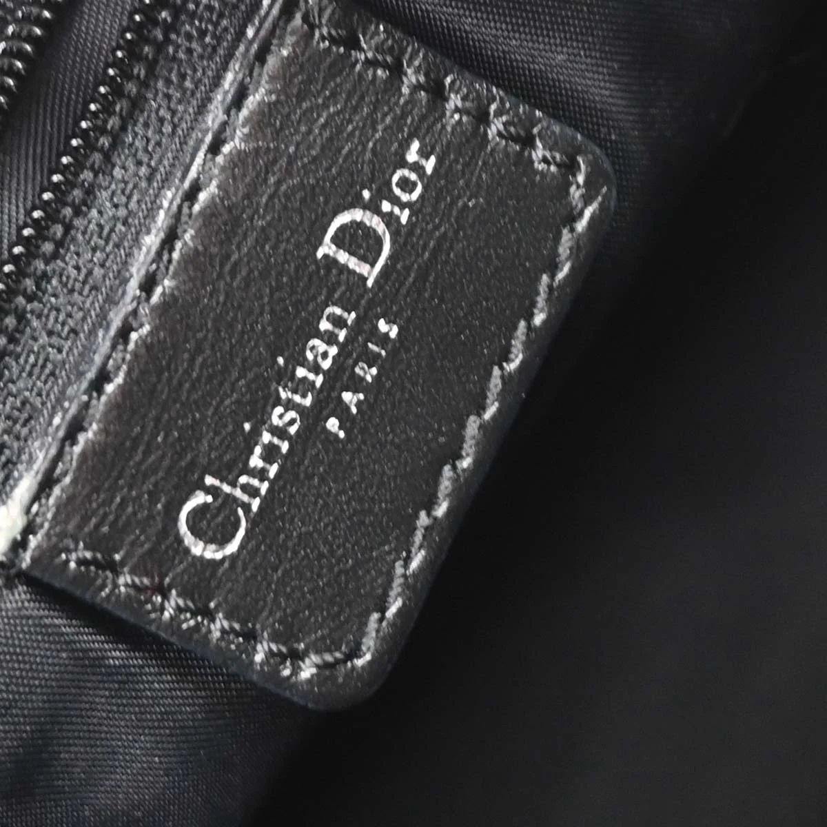 Christian Dior Black Trotter Duffle Handbag - Image 9