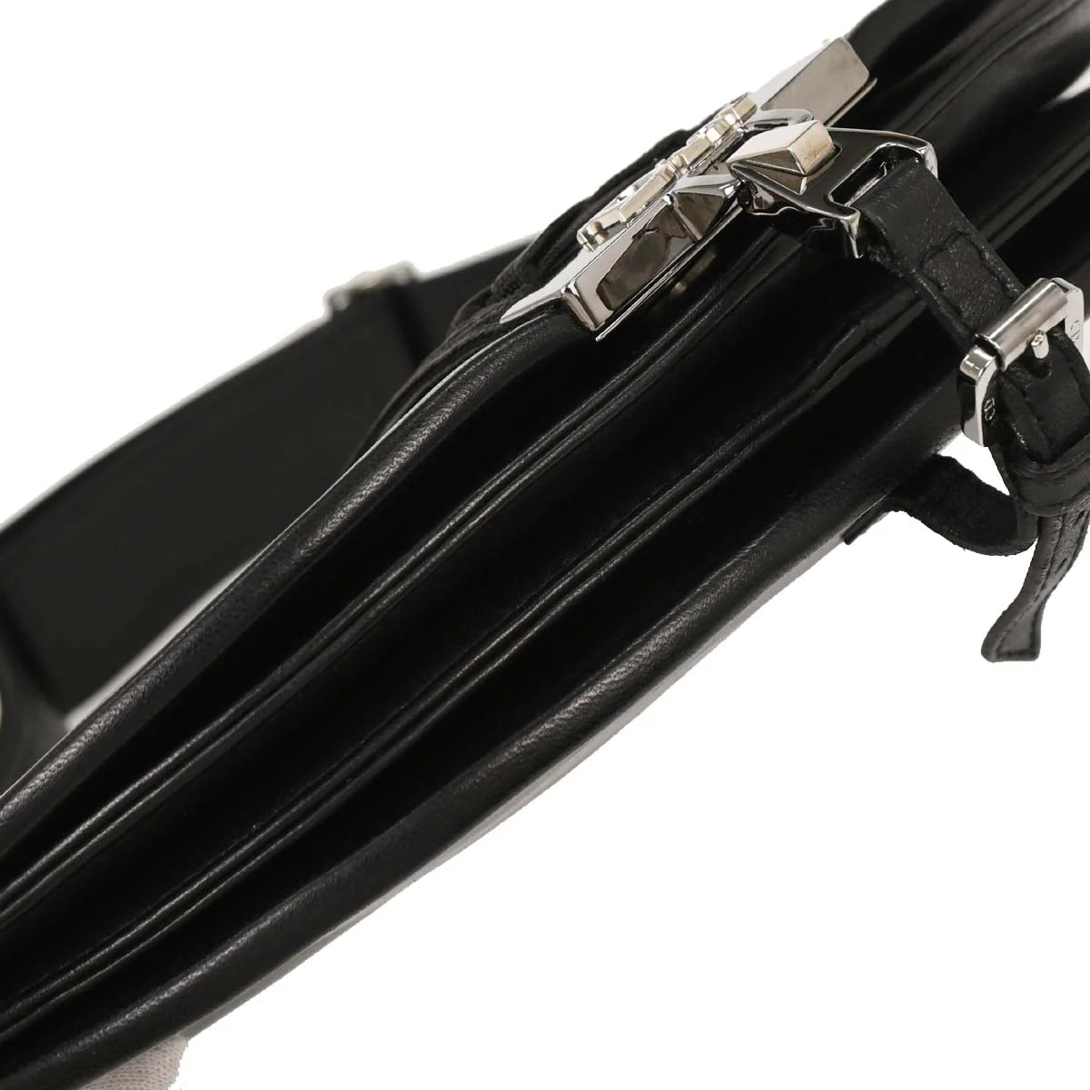 Christian Dior 2002 Black Admit It Corset Bag Shoulder Bag - Image 5