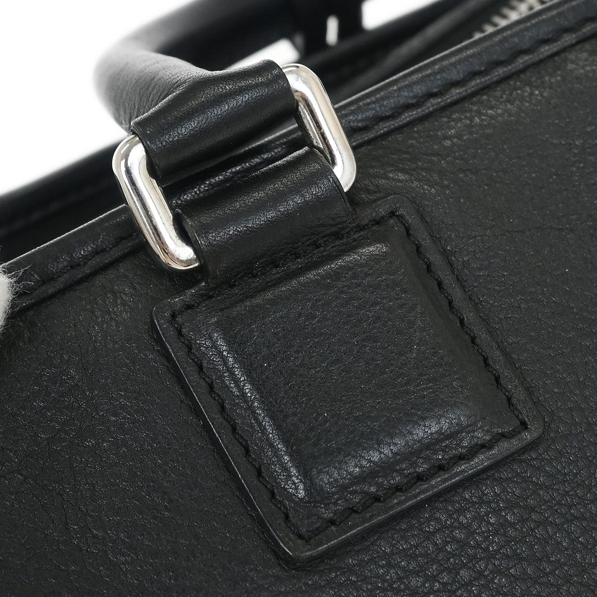 Loewe Black Leather Amazona 28 Handbag - Image 5