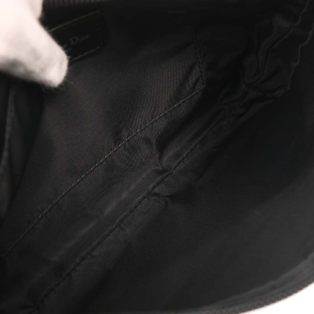 Christian Dior 2004 Black Trotter Handbag - Image 8