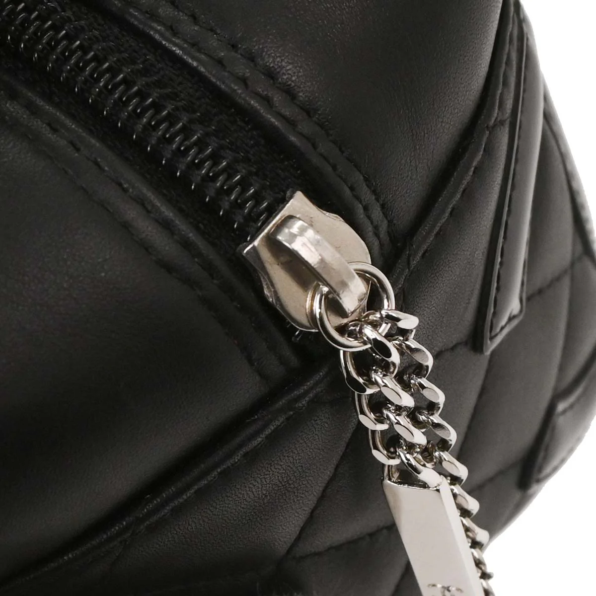 Chanel 2005-2006 Black Calfskin Cambon Ligne Bowling Bag - Image 4
