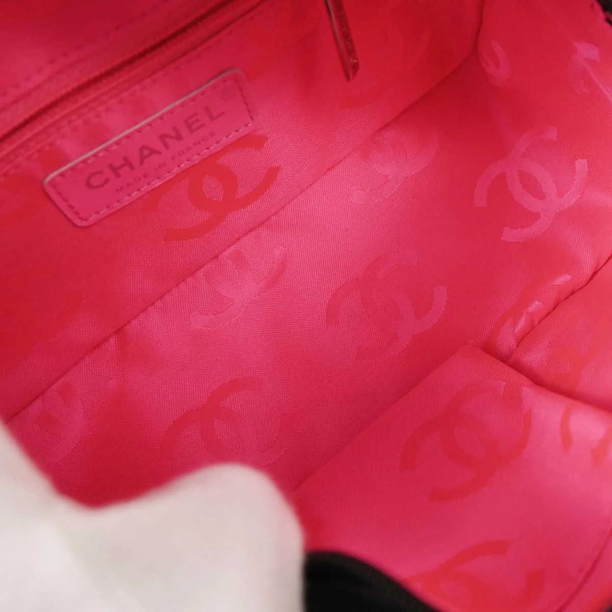 Chanel 2005-2006 Black Calfskin Cambon Ligne Bowling Bag - Image 7