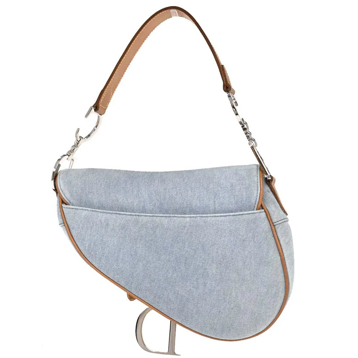 Christian Dior 2001 Canvas Saddle Handbag - Image 2