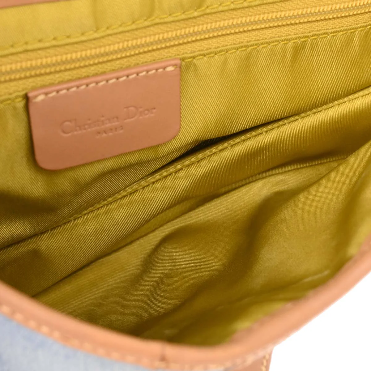 Christian Dior 2001 Canvas Saddle Handbag - Image 9