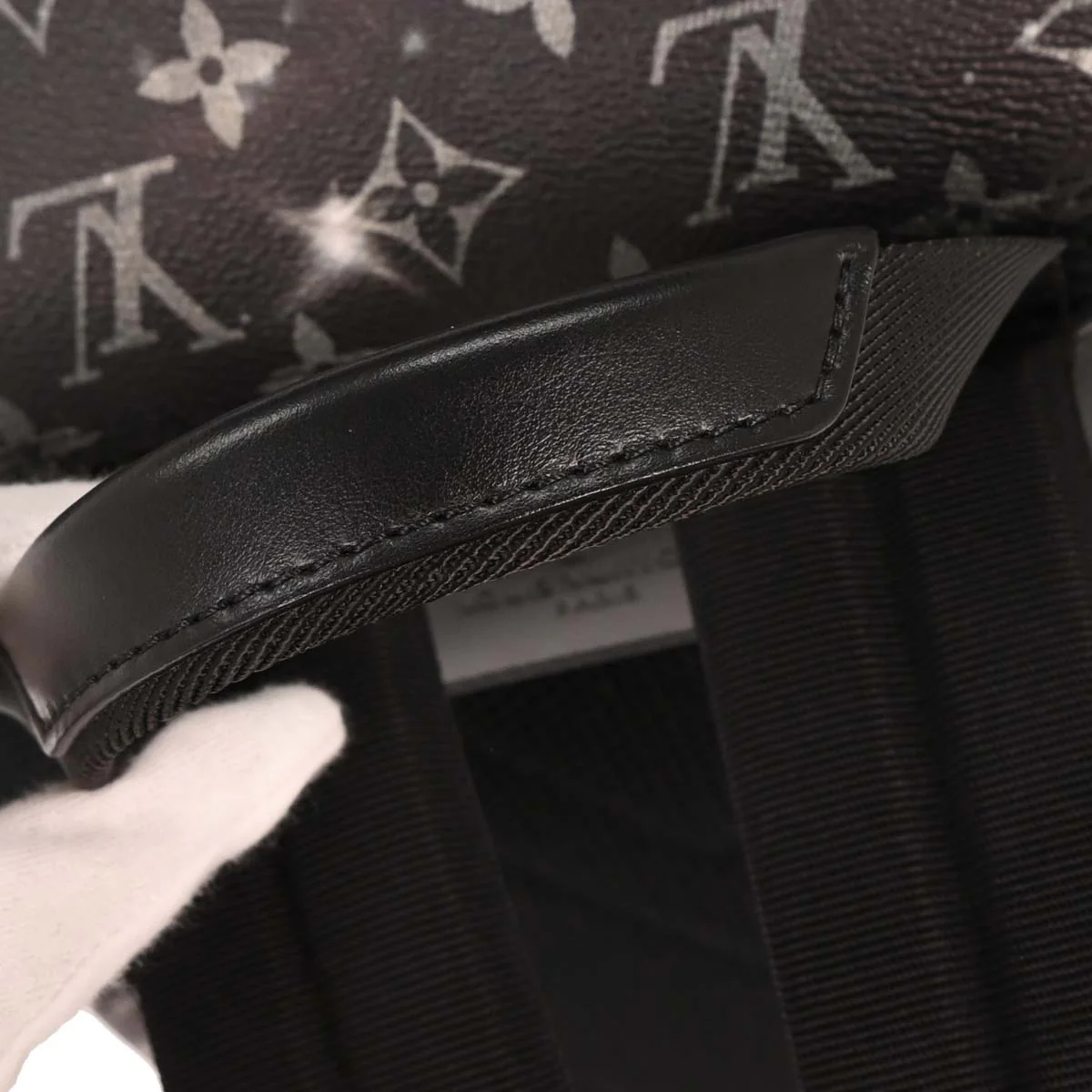 Louis Vuitton Black Monogram Galaxy Alpha Backpack M44174 - Image 5