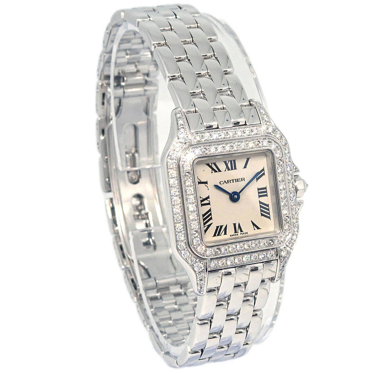 Cartier Panthere SM Ref.1660 Quartz Watch 18KWG Diamond - Image 2