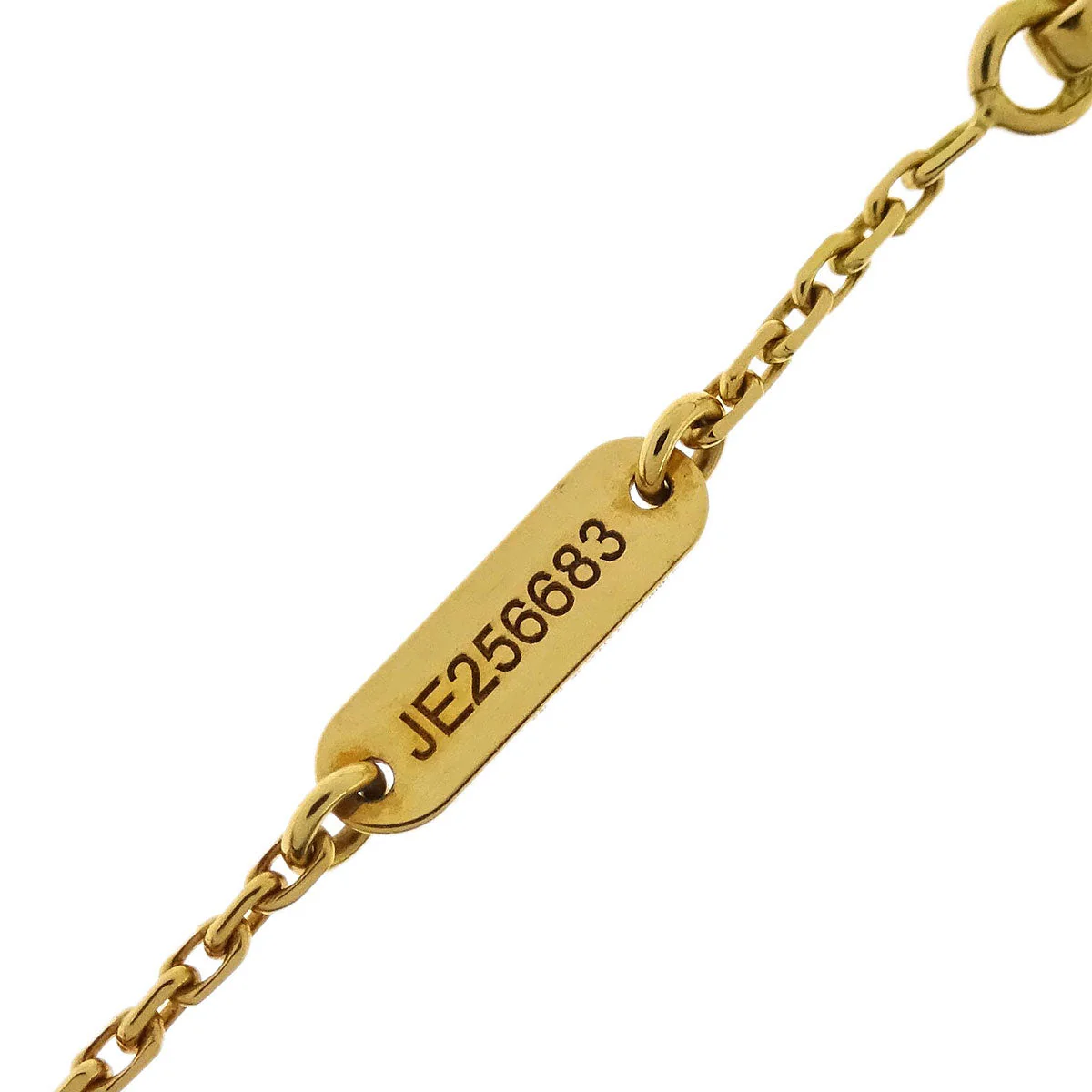 Van Cleef & Arpels Alhambra Pendant Necklace Onyx Au750 - Image 5