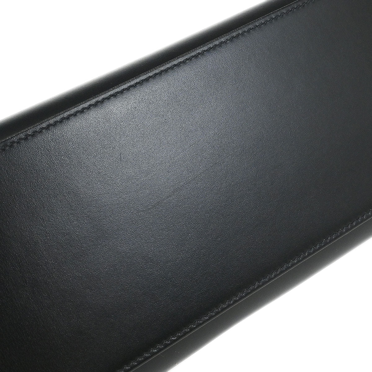 Hermes 2003 Black Box Calf Kelly 32 Sellier 2way Shoulder Handbag - Image 3