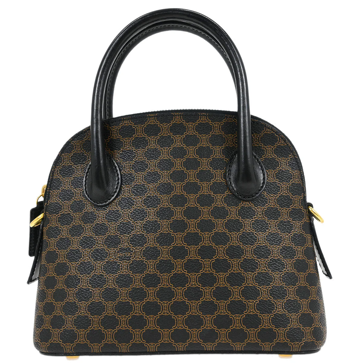 Celine Black Macadam Handbag - Image 2