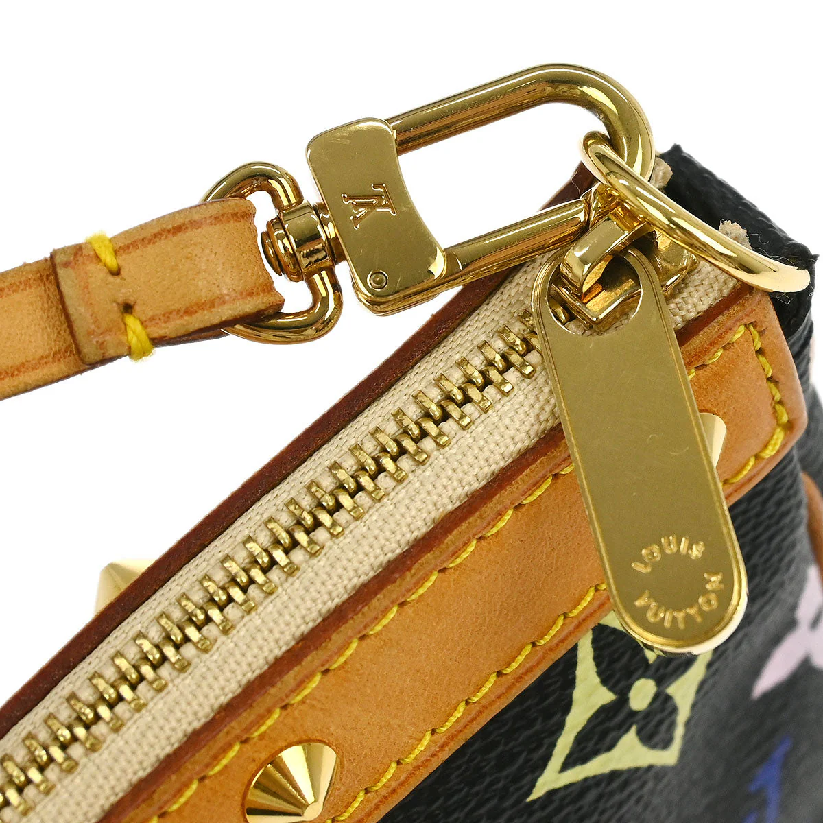 Louis Vuitton Black Multicolor Pochette Accessoires M92648 - Image 5
