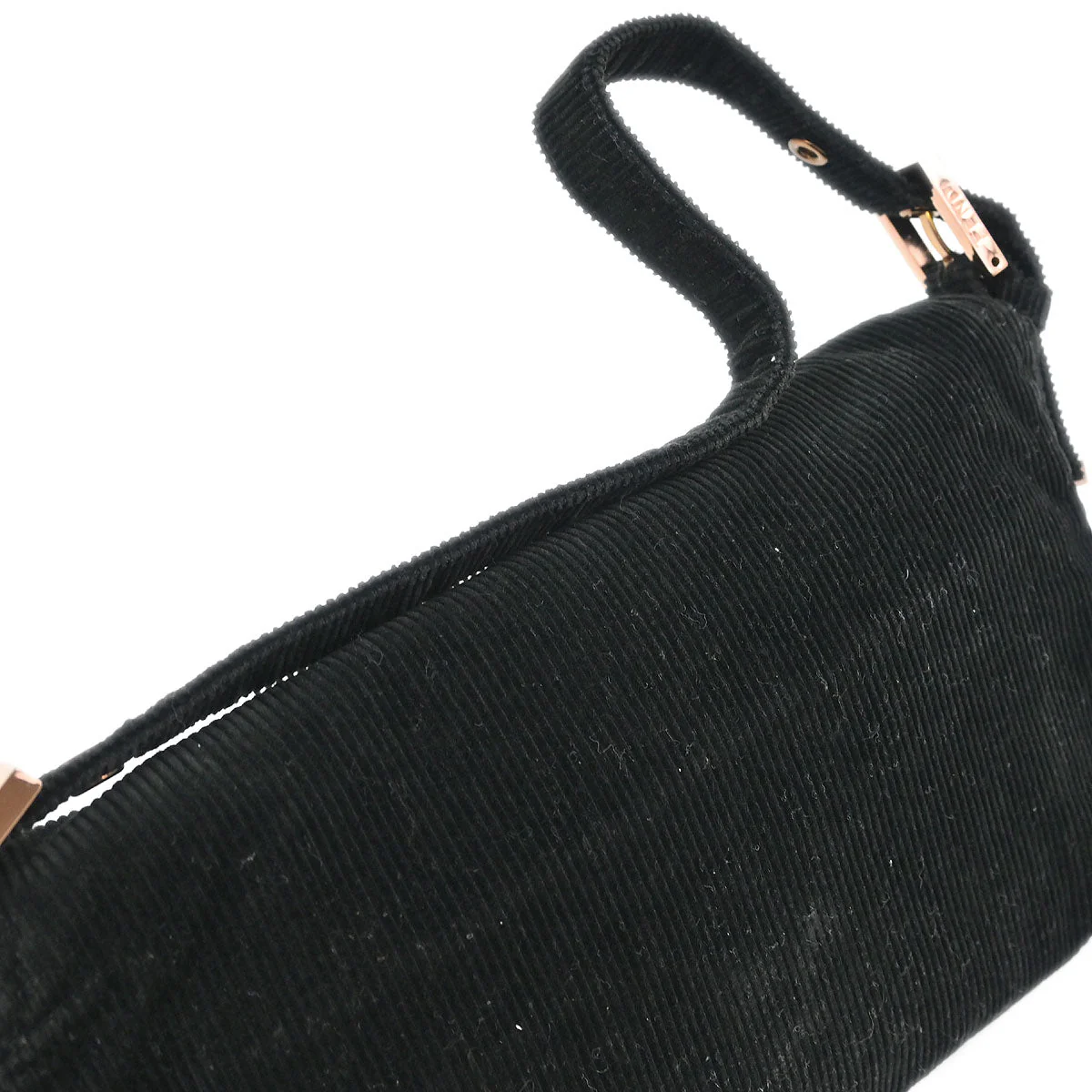 Fendi 2001 Corduroy Baguette Handbag - Image 5