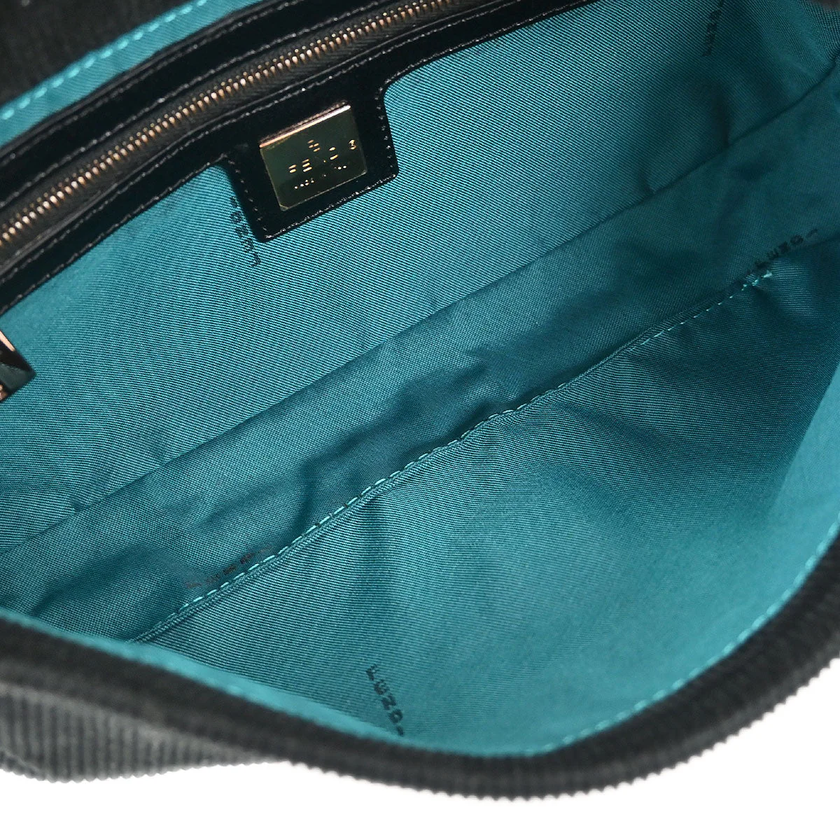 Fendi 2001 Corduroy Baguette Handbag - Image 8