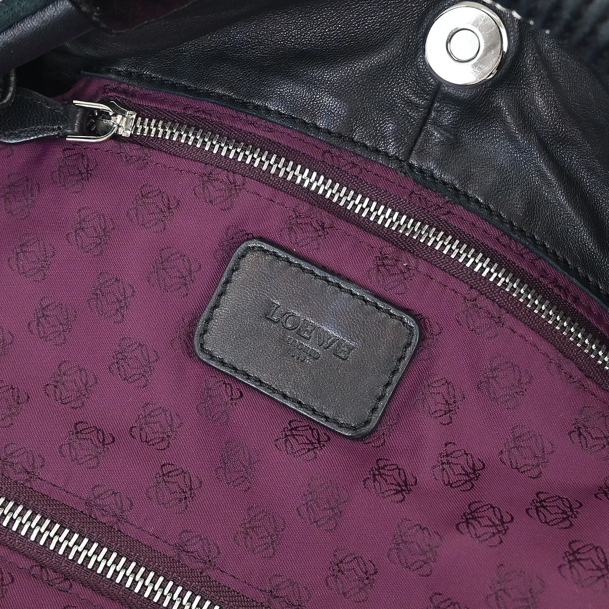 Loewe Black PVC Nappa Aire Tote Handbag - Image 7