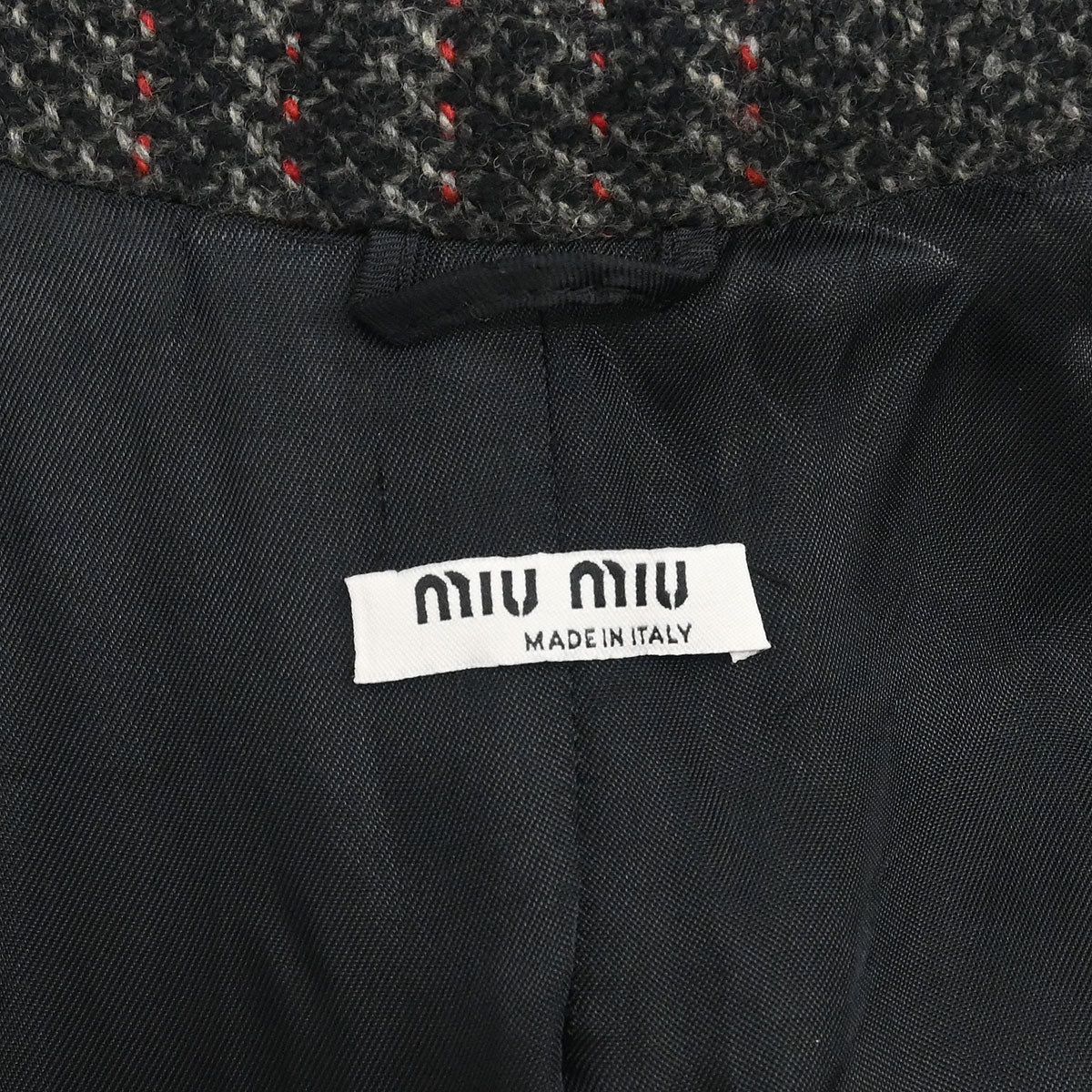 Miu Miu 2011 Single Coat Gray #36 - Image 8