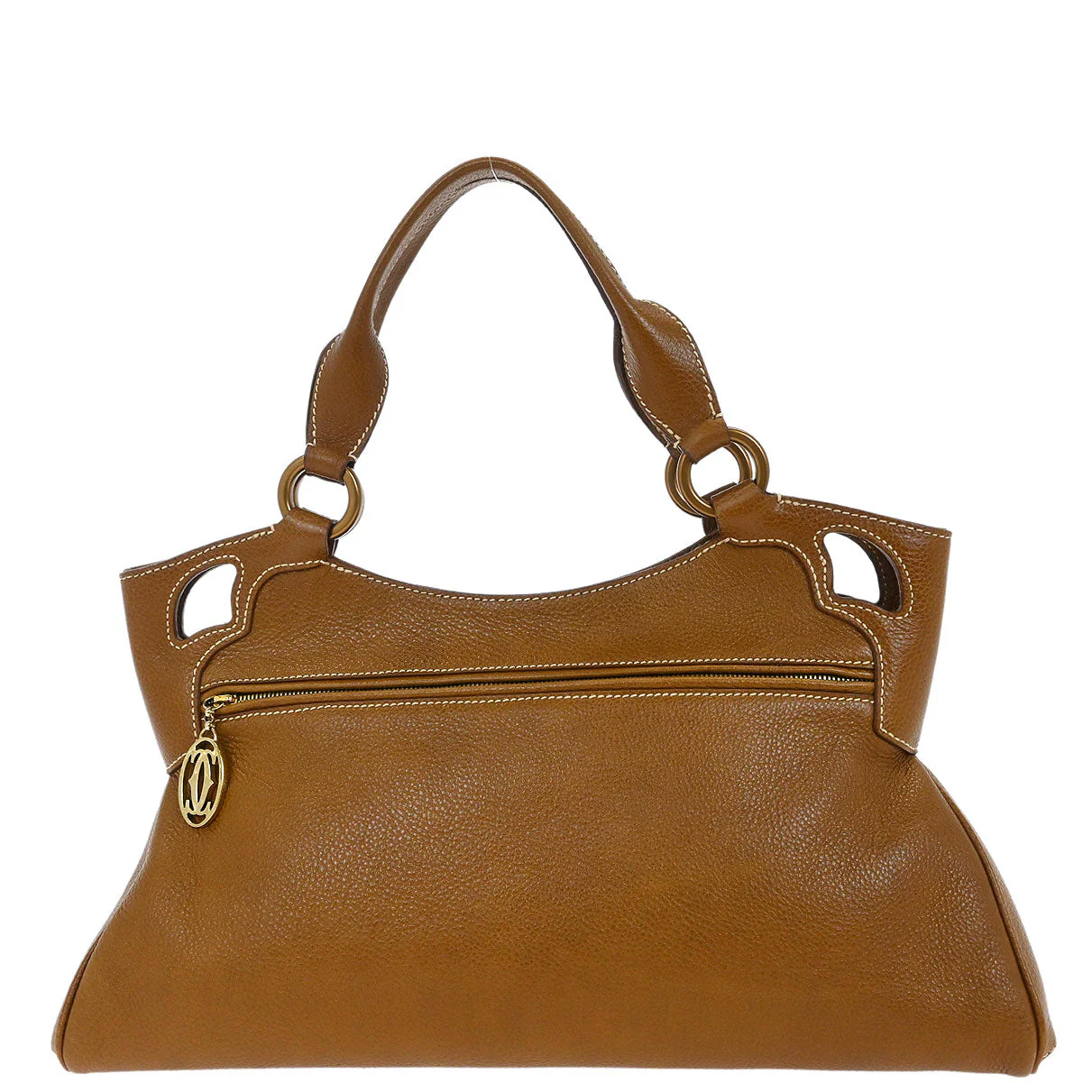 Cartier Brown Marcello Handbag - Image 2