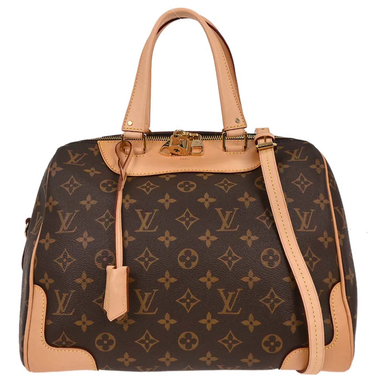 Louis Vuitton 2016 Monogram Retiro PM 2way Shoulder Handbag M50056