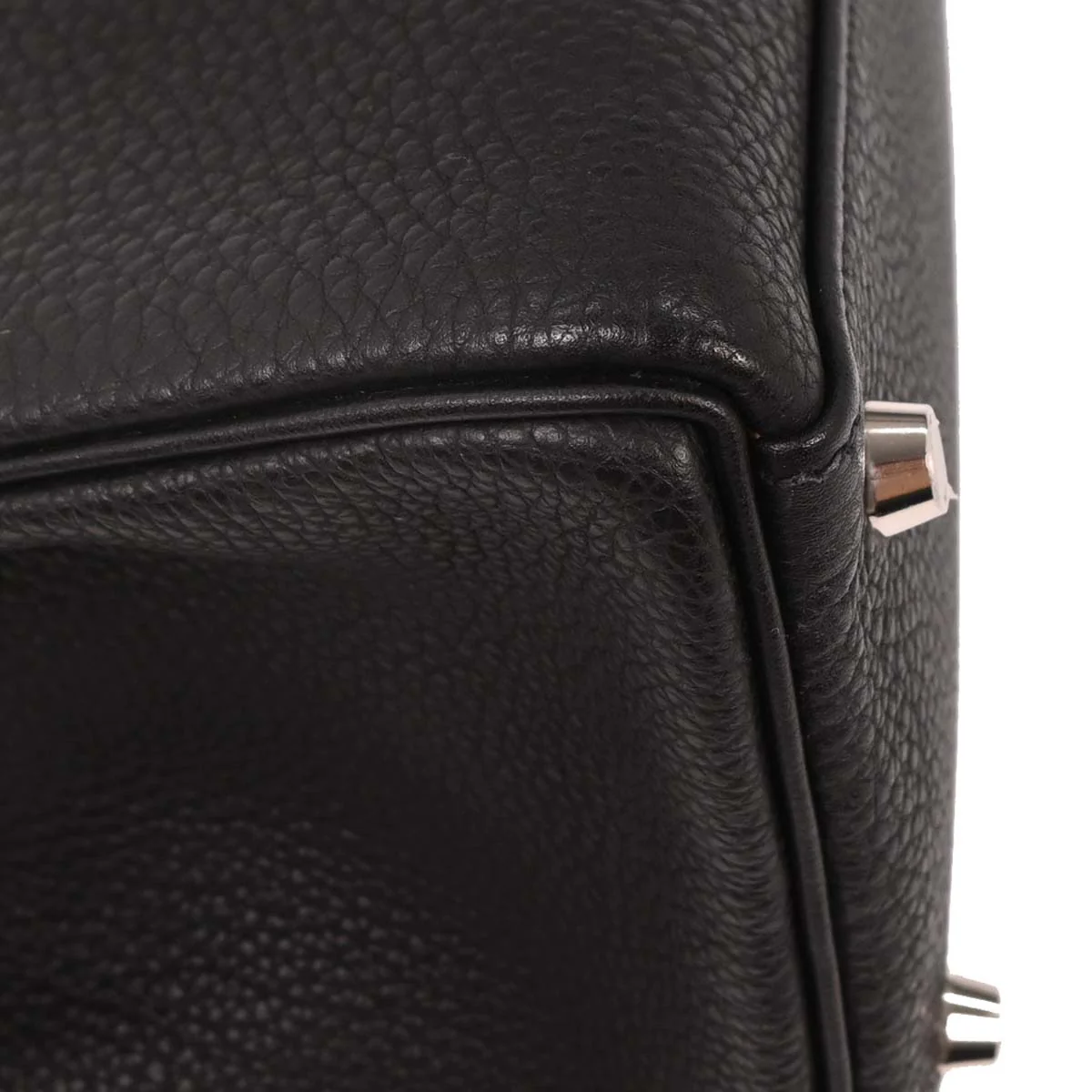 Hermes Black Togo Kelly 32 Retourne 2way Shoulder Handbag - Image 6