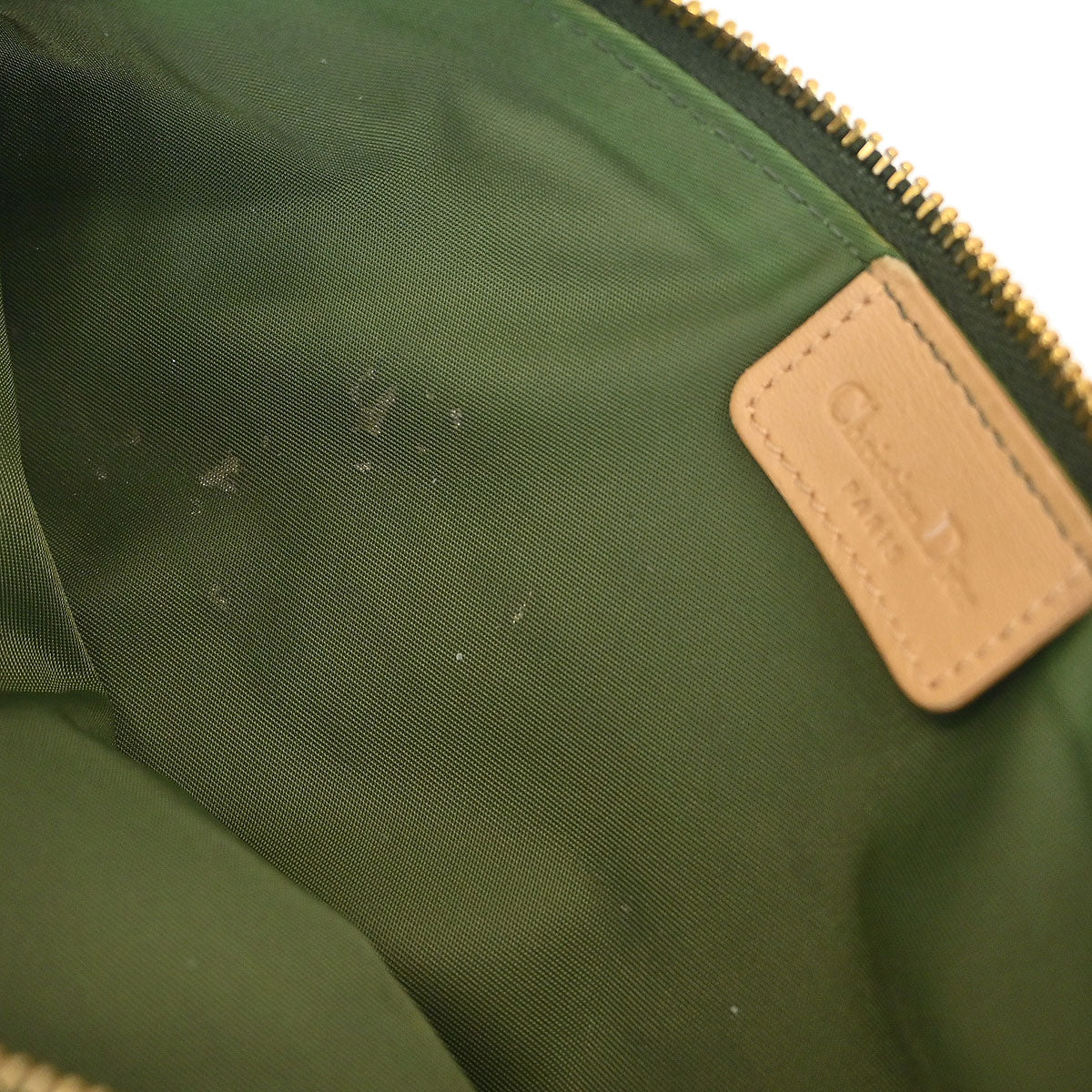 Christian Dior Green Trotter Saddle Handbag - Image 8