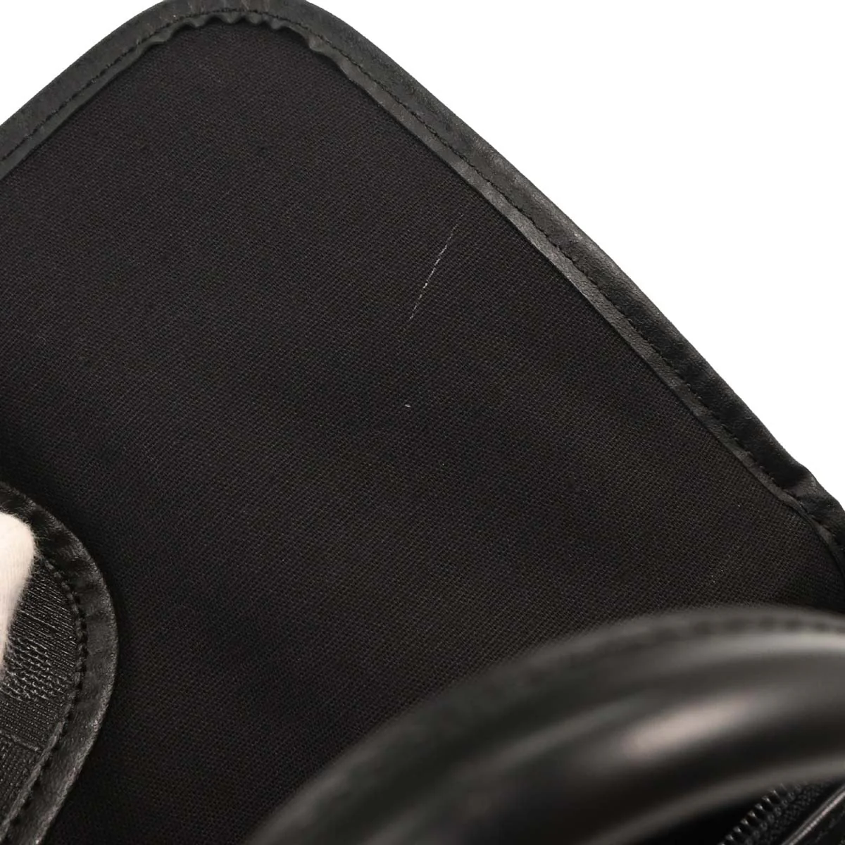 Christian Dior Black PVC Trotter Duffle Handbag - Image 10