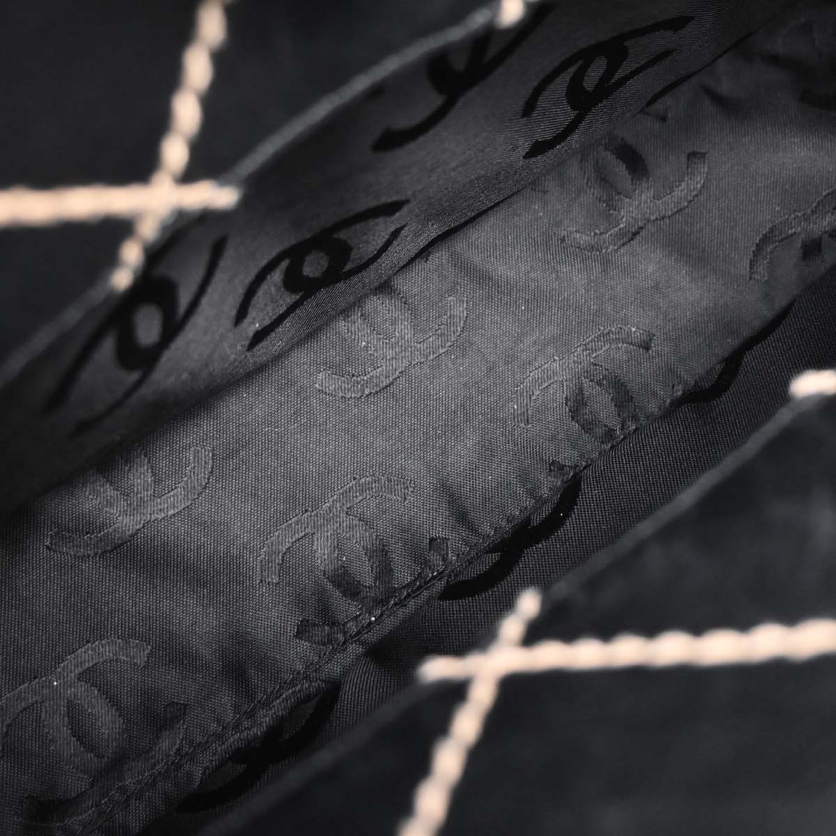 Chanel Black Calfskin Wild Stitch Handbag - Image 7
