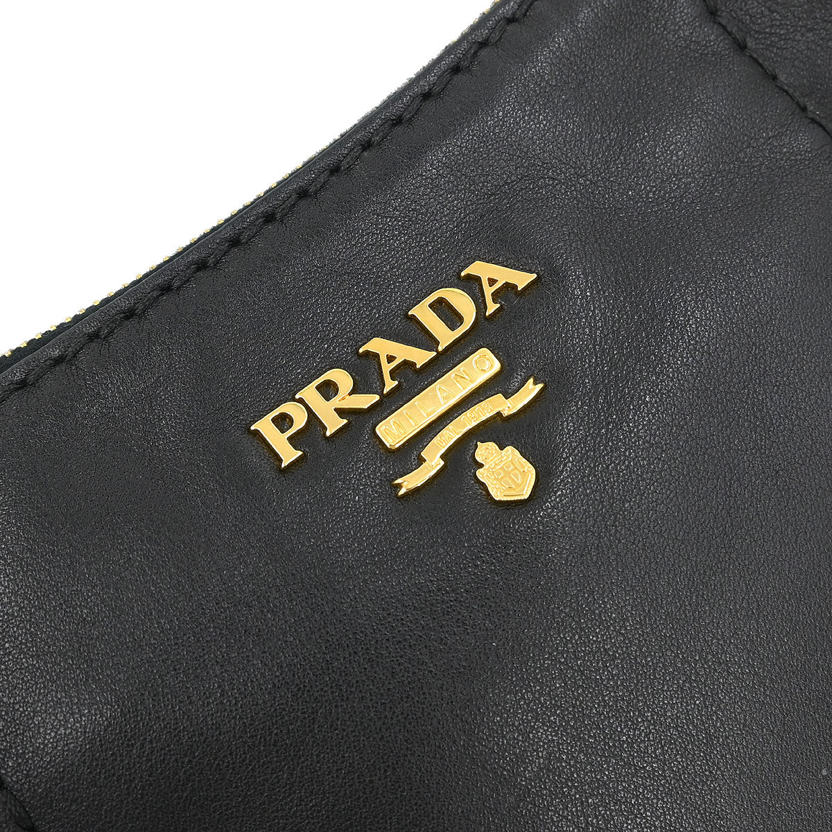 Prada * Black Calfskin Shoulder Bag - Image 4