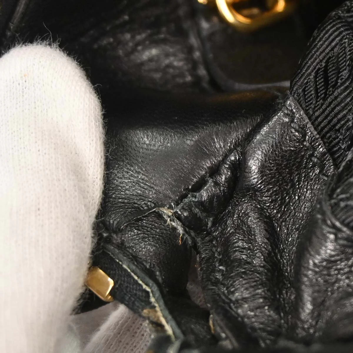 Prada Black 2way Shoulder Tote Bag - Image 7