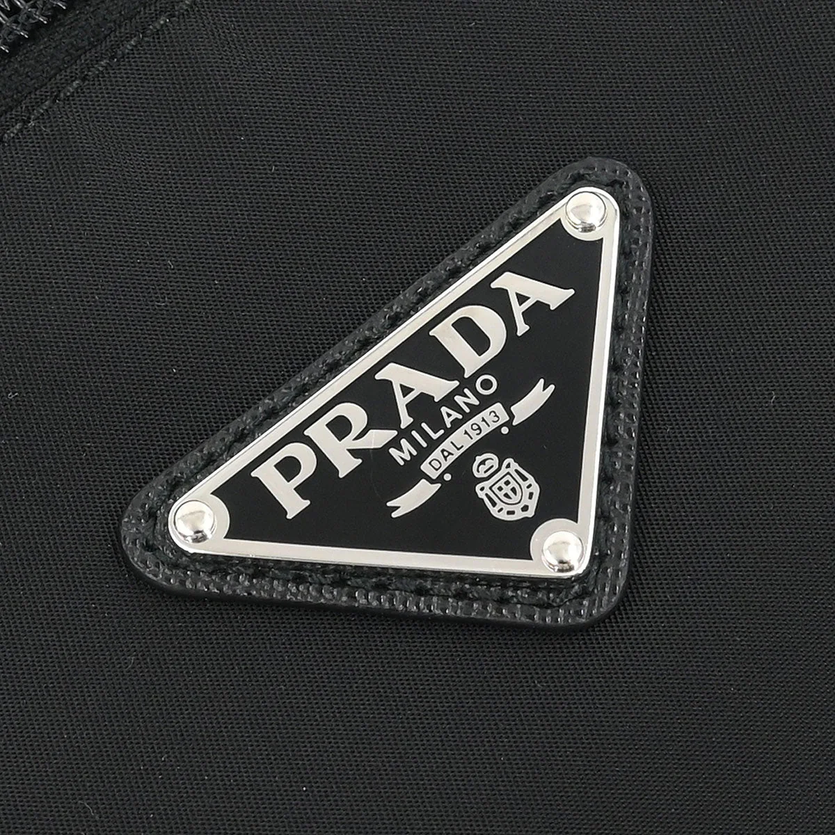 Prada Black Nylon 2way Shoulder Tote Handbag - Image 3