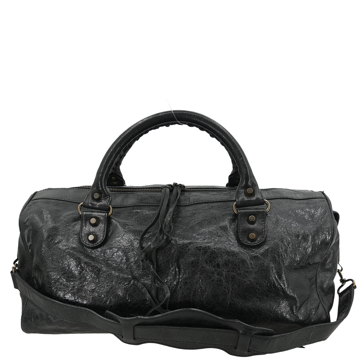 Balenciaga Dark Green Leather Twiggy 2way Shoulder Handbag - Image 2