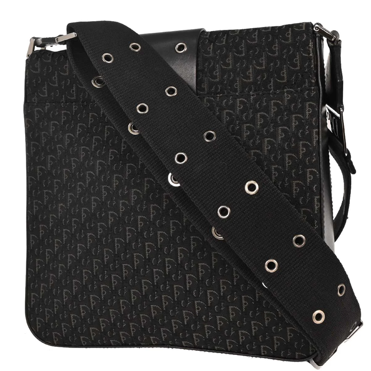 Christian Dior Black Trotter Street Chic Shoulder Bag - Image 2