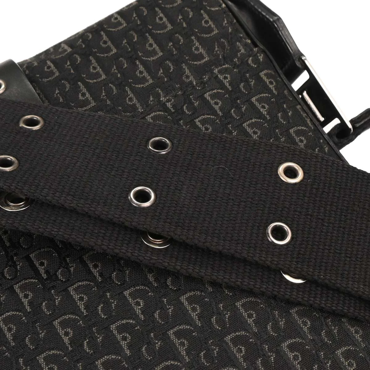 Christian Dior Black Trotter Street Chic Shoulder Bag - Image 3