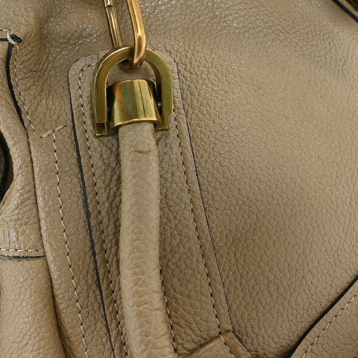 Chloe Beige Paraty 2way Shoulder Handbag - Image 4