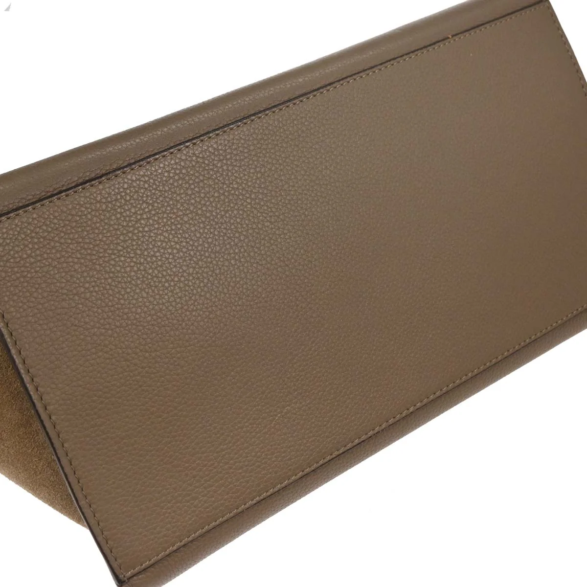 Celine Brown Leather Suede Trapeze 2way Shoulder Handbag - Image 5