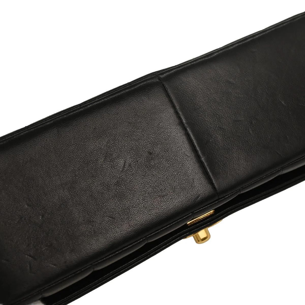 Chanel Black Lambskin Mademoiselle Shoulder Bag - Image 3