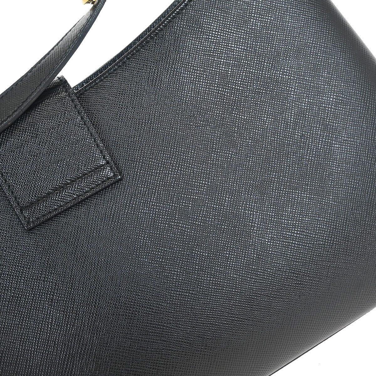 Salvatore Ferragamo Black Gancini Shoulder Bag - Image 5