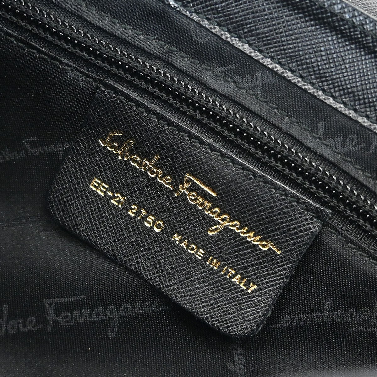 Salvatore Ferragamo Black Gancini Shoulder Bag - Image 9
