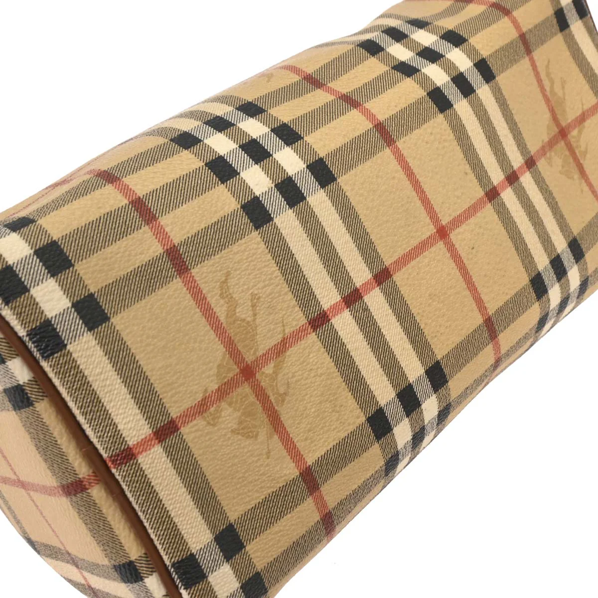 Burberry Beige House Check Duffle Handbag - Image 7