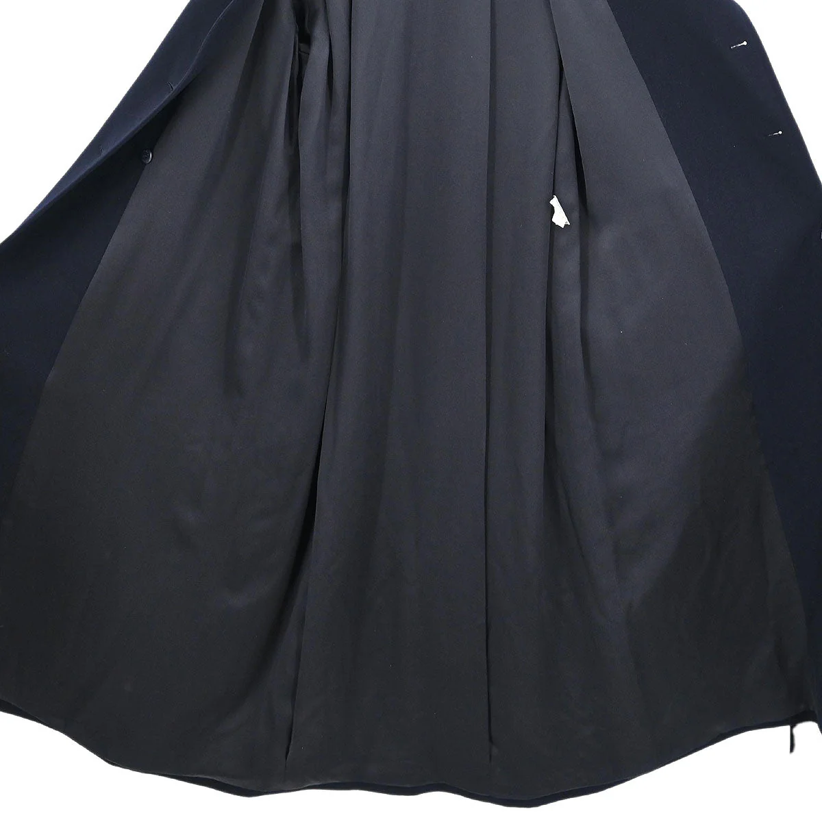 Chanel Double Breasted Coat Black #38 - Image 6