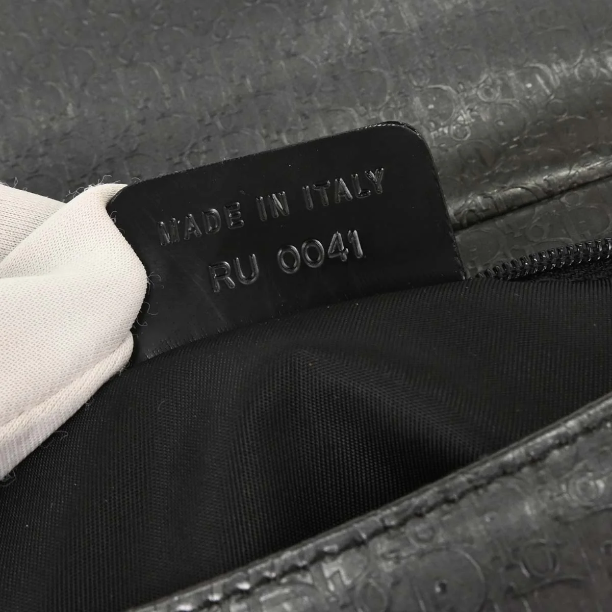 Christian Dior Gray Trotter Malice Handbag - Image 10