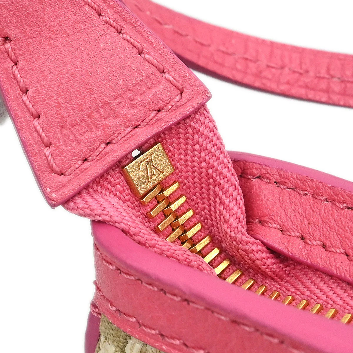 Louis Vuitton 2010 Pink Monogram Sabia Pochette Accessoires M93069 - Image 7