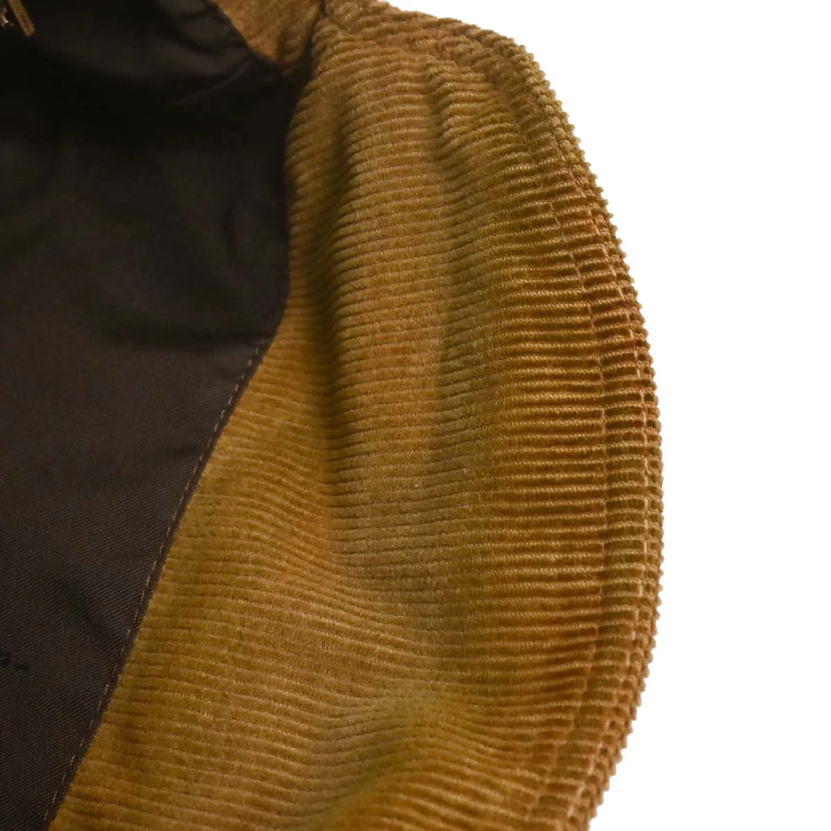 Fendi Brown Corduroy Handbag - Image 6