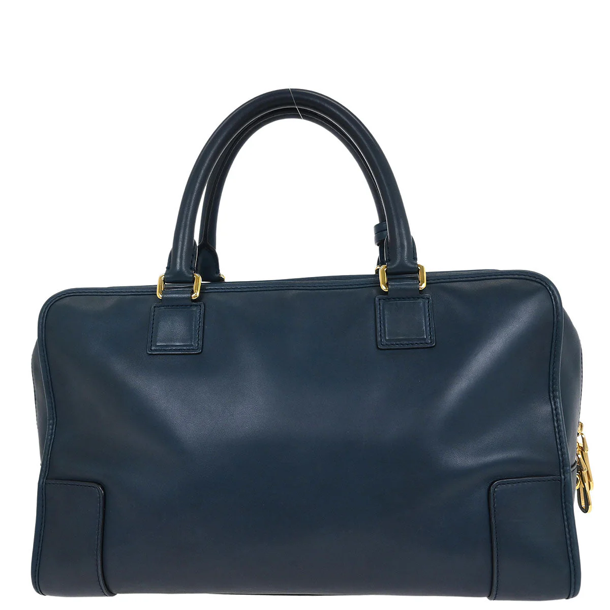 Loewe Dark Blue Amazona 36 Handbag - Image 2