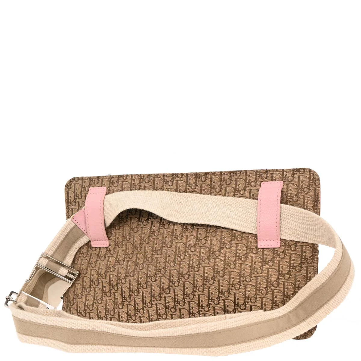 Christian Dior Beige Pink Trotter Street Chic Bum Bag - Image 2