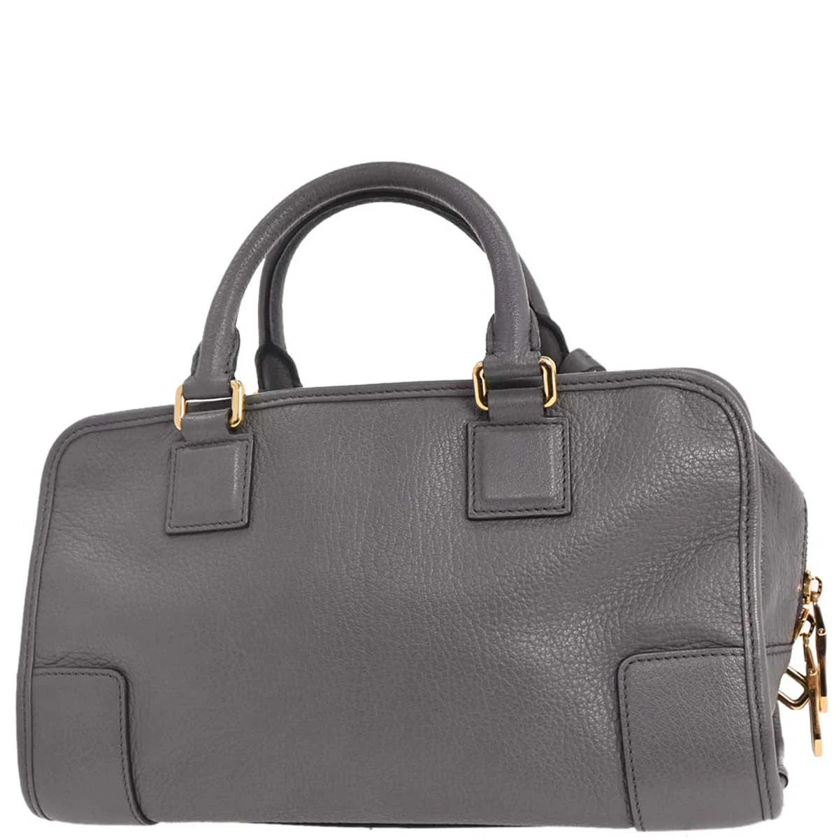 Loewe Gray Amazona 28 Handbag - Image 2